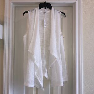 Charming Charlie Ivory Sweater Vest